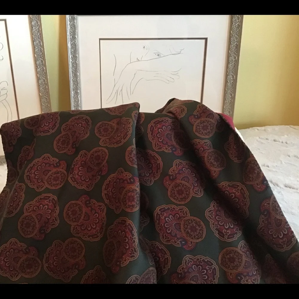 Vintage Scarf Reversible
